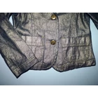 98-as Rock Angels különleges fényes arany blézer