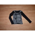 fekete-ezüst alkalmi felső termékhez fekete-ezüst alkalmi felső termékhez