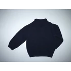 80-as Next csavart mintás sötétkék kardigán