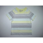 Kép a(z) 56/62-es csíkos rövid ujjú pamut póló termékhez