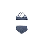 140-es csinos kék-fehér csíkos bikini