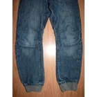 128-as Denim vagány térdvarrásos fiú farmernadrág