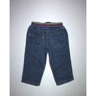 80-as vagány farmernadrág zöld varratokkal