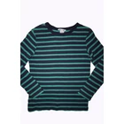 Kép a(z) 134/140-es H&M sötétkék-zöld csíkos felső termékhez