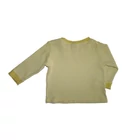 74-es sárga-fehér pamut felső