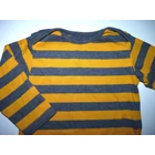 Kép a(z) 74/80-as M&S mustársárga-szürke csíkos pamut felső termékhez