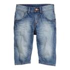 Új, 146-os H&M Denim koptatott farmer térdnadrág