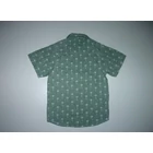 140-es zöld pálmafás rövid ujjú ing