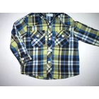 74-es vagány kapucnis kockás fiú ing