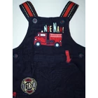 74-es M&S tűzoltóautós kantáros nadrág