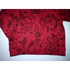 110/116-os kapucnis pulóver vagány mintával