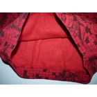 110/116-os kapucnis pulóver vagány mintával