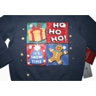 86-os különleges karácsonyi mintás pulóver - új