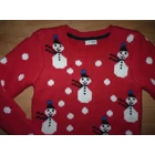 Kép a(z) 140-es Next hóember mintás vastag kötött pulóver termékhez