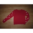 140-es Next hóember mintás vastag kötött pulóver