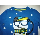 Kép a(z) 122-es napszemüveges hóember mintás kötött pulóver termékhez