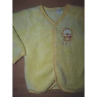 Kép a(z) ~56/62-es puha halványsárga kutya mintás kardigán termékhez