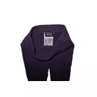 134/140-es lila bordás kötött leggings