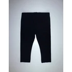 86-os fekete 3/4-es kislány pamut leggings