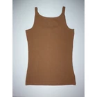 158/164-es csinos barna ujjatlan felső