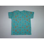74/80-as kék póló cuki rákocskákkal
