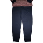 140-es F&F csíkos pamut fiú pizsama