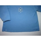 86-os szívecskés puha kislány felső