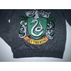 S-es Harry Potter Slytherin szürke pulóver