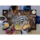WOW toys sziluett puzzle 1000 db-os - Zebra