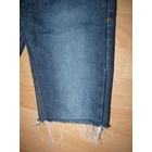 128/134-es vagány koptatott, rojtos térdnadrág