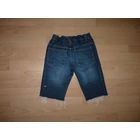 128/134-es vagány koptatott, rojtos térdnadrág