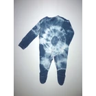 68-as különleges kék batikolt pamut rugdalózó