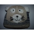 Kép a(z) Bundás belsejű kötött macis sapka 6-12 hó termékhez