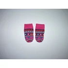 Polár bélelt ciklámen szívecskés kesztyű 6-12 hó Polár bélelt ciklámen szívecskés kesztyű 6-12 hó