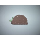 62/68-as karácsonyi "Pudding" pamut sapka