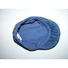 68/74-es vagány farmer svájci sapka, barett