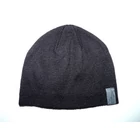 Fekete kötött átmeneti sapka ~4-7 év