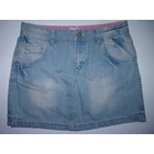 Kép a(z) 158-as vagány koptatott farmer miniszoknya termékhez