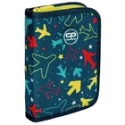 Coolpack vagány ifjúsági hátizsák  és tolltartó szett neon színnel - D001328