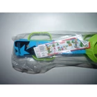 90 cm-es gyerek síléc síbottal - kék