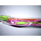 42 cm-es kislány gyerek síléc síbottal - rózsaszín 42 cm-es kislány gyerek síléc síbottal - rózsaszín