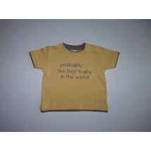 Kép a(z) 62/68-as Next "probably...the best baby in the world" póló termékhez