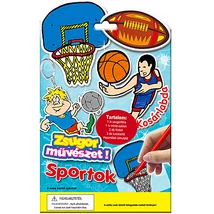 Kép a(z) Zsugor művészet - kulcstartó készítő szett - sportok termékhez