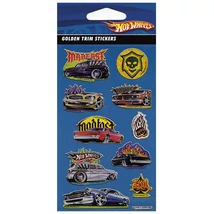 Kép a(z) Hot Wheels aranyszegélyes matrica szett 10 db termékhez Kép a(z) Hot Wheels aranyszegélyes matrica szett 10 db termékhez
