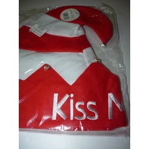 Kép a(z) Különleges csörgős Mikulás sapka tini, felnőtt méret termékhez