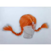 Kép a(z) Fonott copfos kislány paróka - narancs termékhez