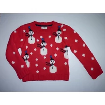 Kép a(z) 116-os Next hóember mintás kötött pulóver termékhez