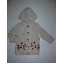 Kép a(z) 104-es hímzett virág mintás kötött kapucnis kardigán termékhez