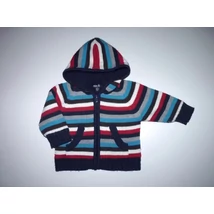 Kép a(z) 68/80-as bélelt, kötött kapucnis kardigán termékhez