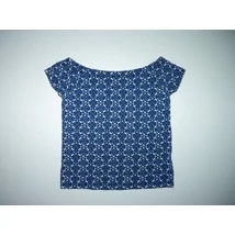 Kép a(z) ~140/146-os csinos kék virágos nyári top termékhez